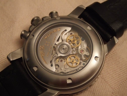 Zenith compatible Sapphire Caseback